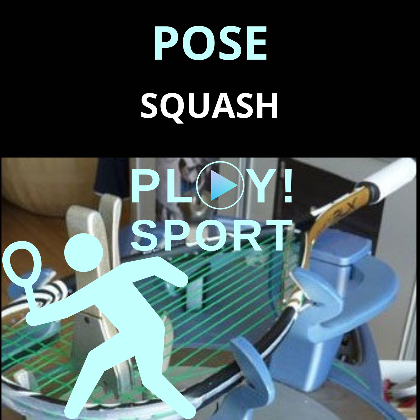 ONLINE Pose Cordage Achat Raquette Squash