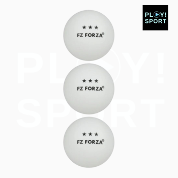 Balles de tennis de table FORZA SUPREME 3 étoiles blanche