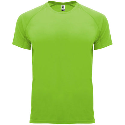 T-Shirt Polyester à Personnaliser Play Sport ! Bahrein Hommes, Juniors lime