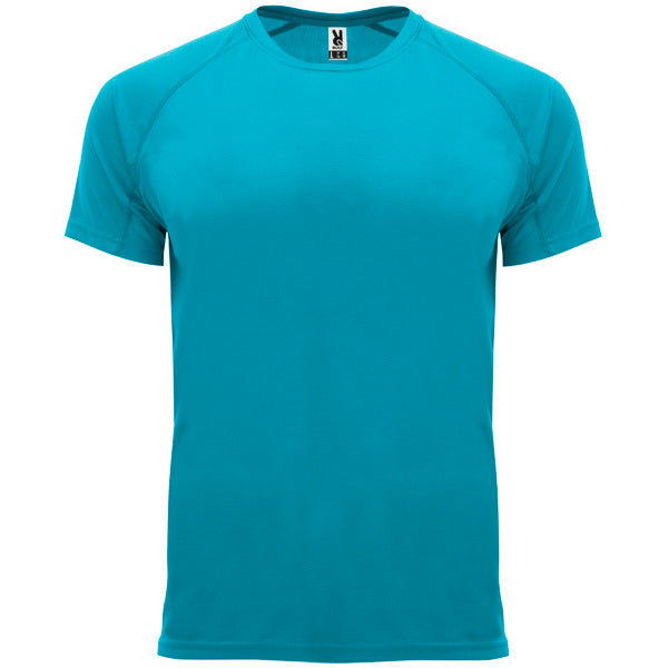 T-Shirt Polyester à Personnaliser Play Sport ! Bahrein Hommes, Juniors turquoise