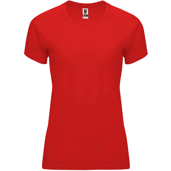T-Shirt Polyester à Personnaliser Play Sport ! Bahrain W Femmes rouge 