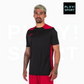 T-Shirt Joma Championship VI Homme noir et rouge