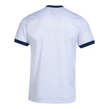 Dos T-shirt Joma SLEEVE MEN à manches courtes de dos blanc