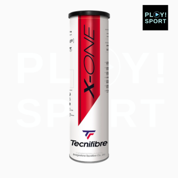 TUBE DE 4 BALLES DE TENNIS TECNIFIBRE X-ONE