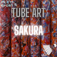 Tube ART SAKURA boites de volants design