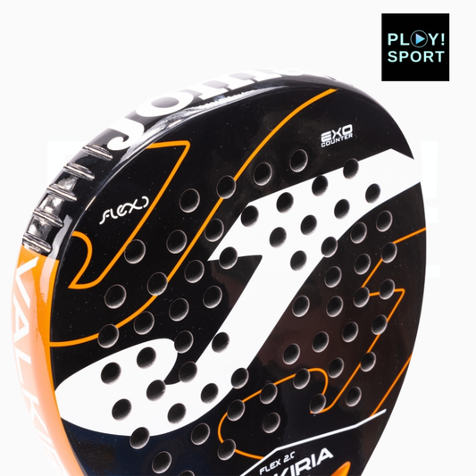 RAQUETTE VALKIRIA Flex Black Orange JOMA PADEL