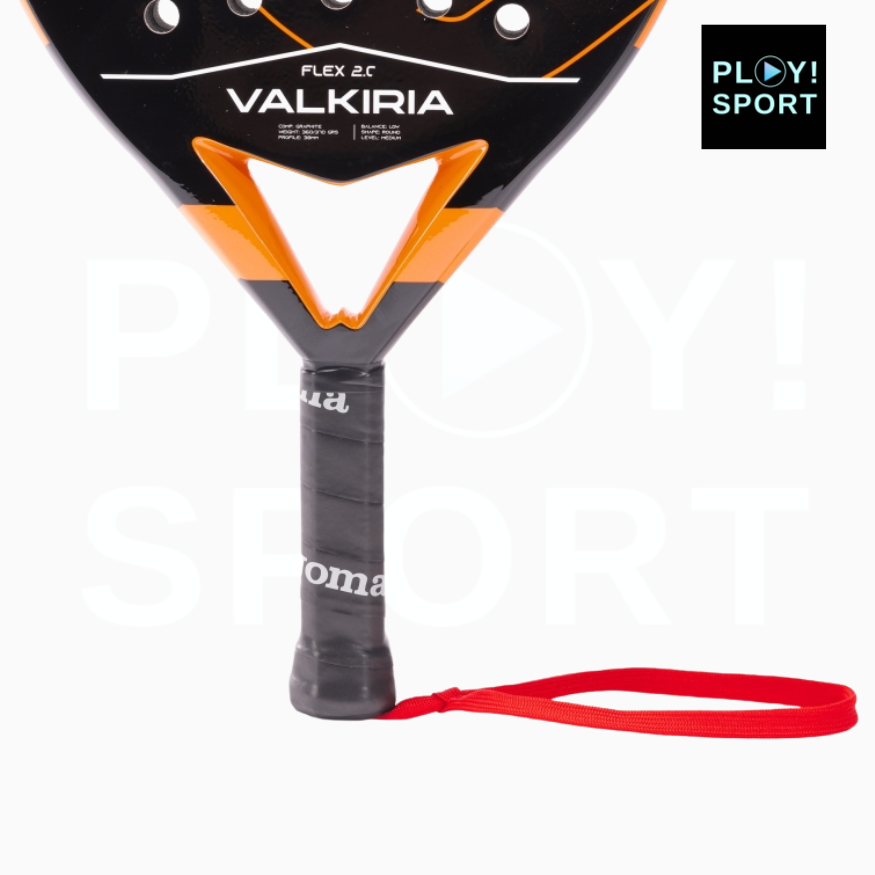 RAQUETTE VALKIRIA Flex Black Orange JOMA PADEL