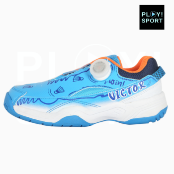 VICTOR A170II JR F BLUE CHAUSSURES BADMINTON bleu