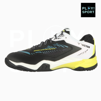 VICTOR A830NitroLite CA CHAUSSURES BADMINTON noir blanc jaune