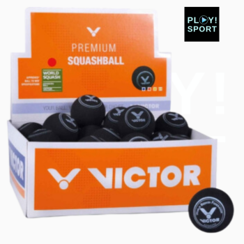 Victor Balles de Squash simple point red 