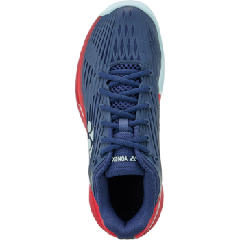 vue du dessus de la YONEX ECLIPSION 5 MEN CHAUSSURES TENNIS NAVY RED