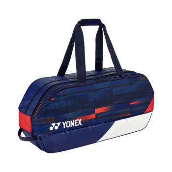 YONEX PRO TRICOLORE TOURNAMENT BAG B WHITE NAVY RED