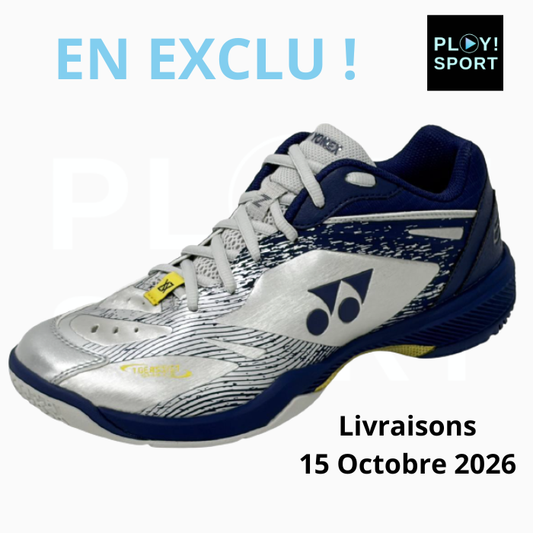 YONEX PC 65 Z4 MEN SERIE AXELSEN BLEU GRIS CHAUSSURES