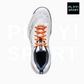 dessus CHAUSSURES YONEX PC STRIDER BEAT MIX WHITE/ORANGE