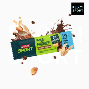 Barre énergétique Protéinée ANDROS CHOCOLAT CACAHUETE