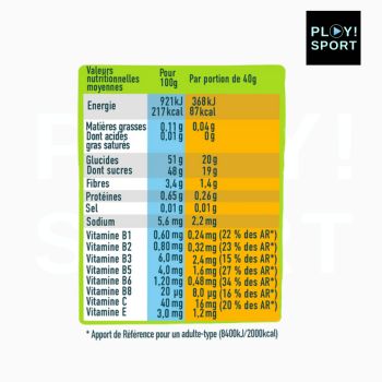 Gel Boost antioxydant ANDROS FRAISE CRANBERRY GOYAVE