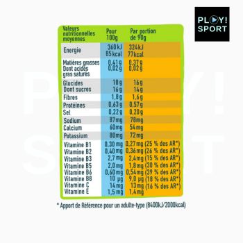 Gourde FRUIT MIXES VITAMINE ANDROS POMME BANANE