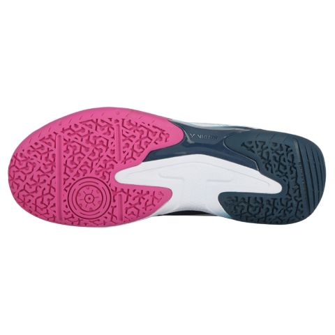 Chaussures A391 semelle rose et bleu 