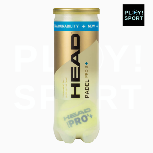 BALLES DE PADEL HEAD PRO S+