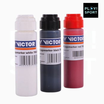 VICTOR Feutre de marquage cordages logo marker blanc, noir, rouge 