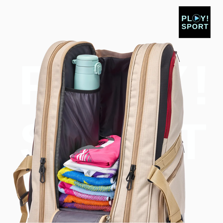 GEARLOGIC RACKET BAG 72629 beige