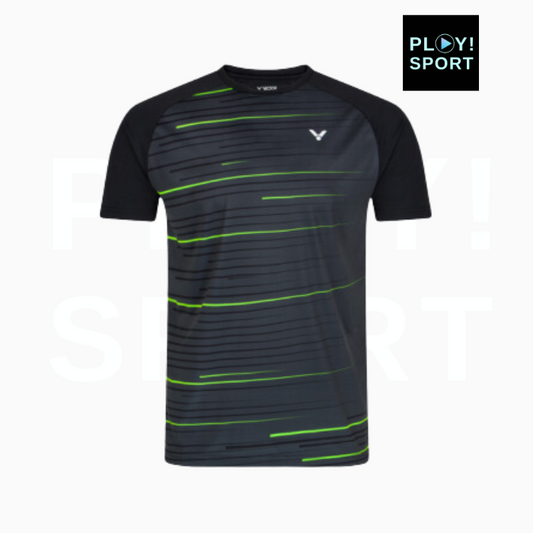 Victor T-Shirt T-33101 C Junior noir et vert 