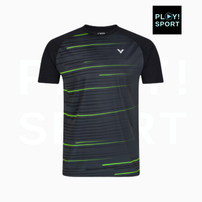 Victor T-Shirt T-33101 C Junior noir et vert 