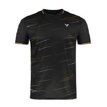 Victor T-Shirt T-23100C Homme et Junior unisexe Noir