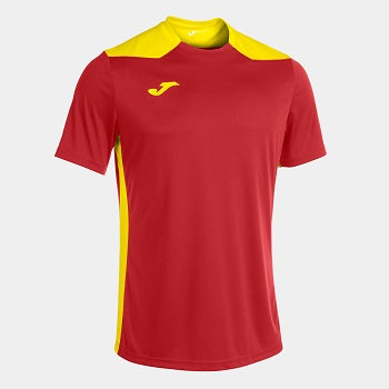 T-Shirt Joma Championship VI Homme ROUGE/JAUNE