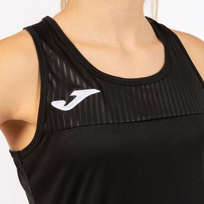 Joma Débardeur Montreal Femme noir logo brodé