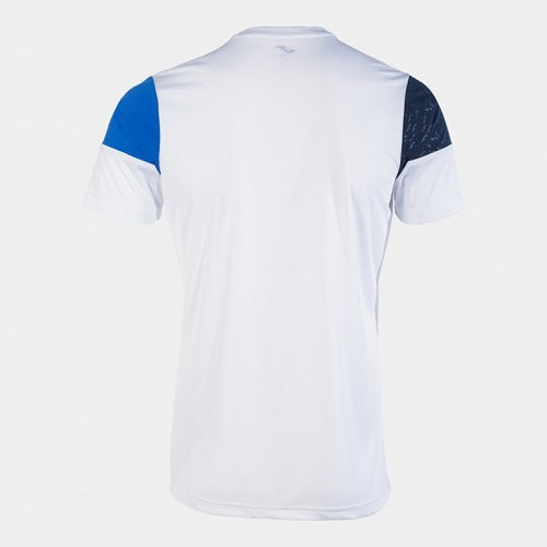 T-Shirt Joma CREW V Navy/Blanc de dos