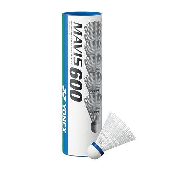 YONEX MAVIS 600 VOLANTS PLASTIQUES BLANC 
