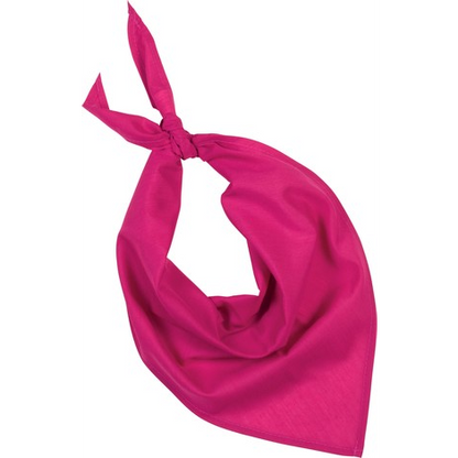 Foulards Play Sport coton personnalisable rose