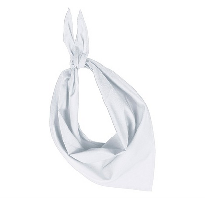 Foulards Play Sport coton personnalisable blanc