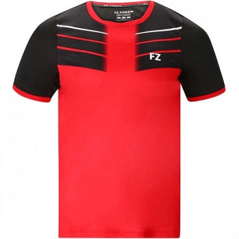T-Shirt FZ Forza Check Men Chinese Red