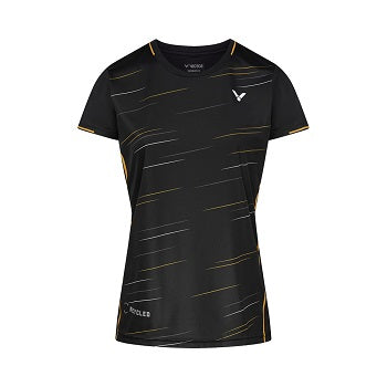 Victor T-Shirt T-24100C Femme Noir